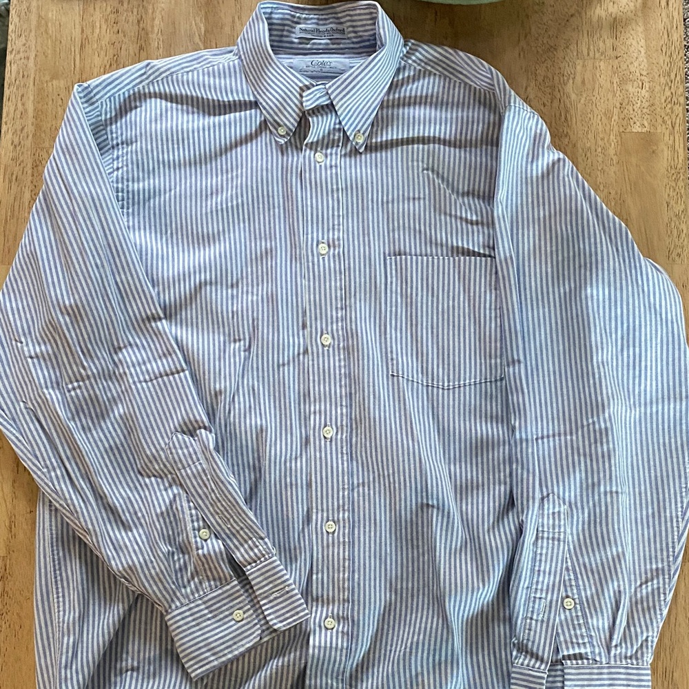 Classic Striped Dress Shirt for Men